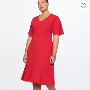 Eloquii red dress